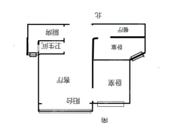 禧福荷堂D区2室1厅1卫90㎡