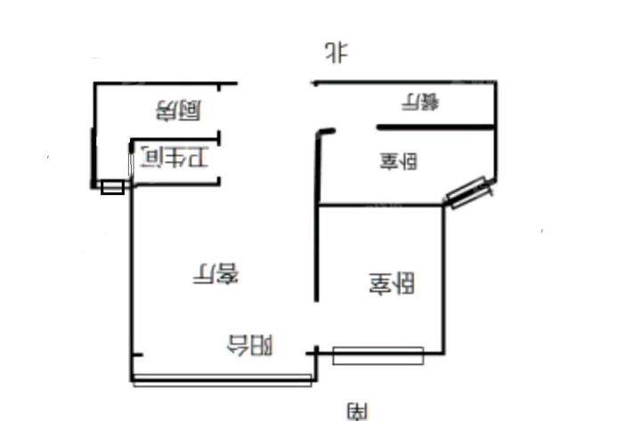 禧福荷堂D区2室1厅1卫90㎡