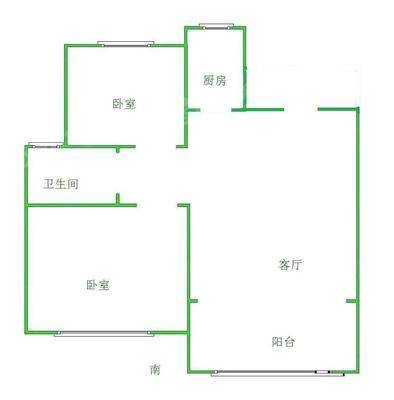 大运河新村（安运佳苑）2室2厅1卫95㎡