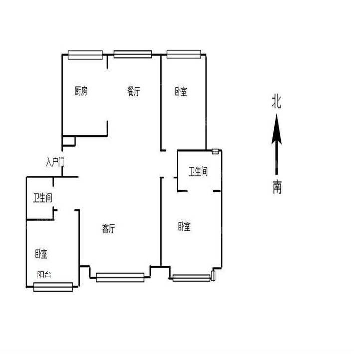 天成名著四期3室2厅2卫136㎡