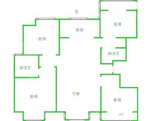 宏宇城（A区）4室2厅2卫159㎡