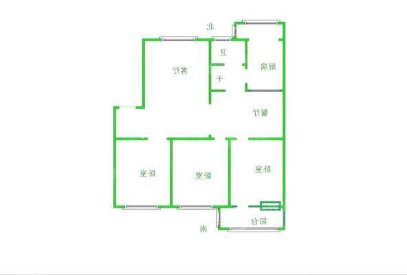 朝阳花园3室2厅1卫120㎡