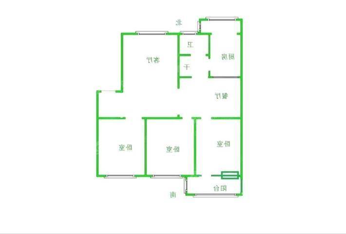 朝阳花园3室2厅1卫120㎡