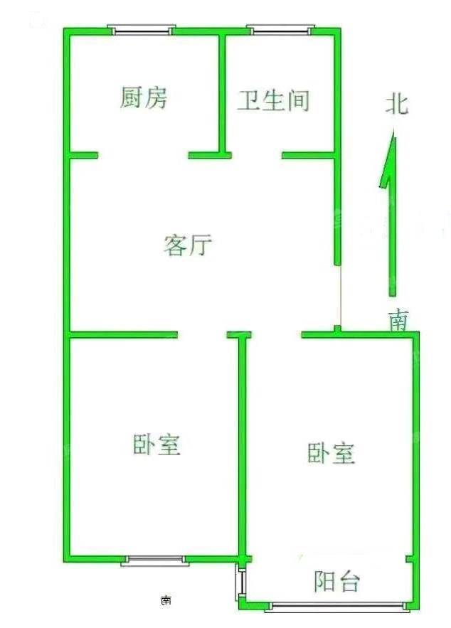 馨泰花园东区2室1厅1卫72㎡