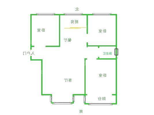凤凰城（B区）3室2厅1卫112㎡