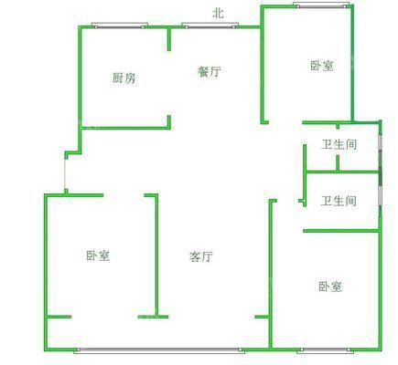 颐和荣盛华府（北区）3室2厅2卫139㎡