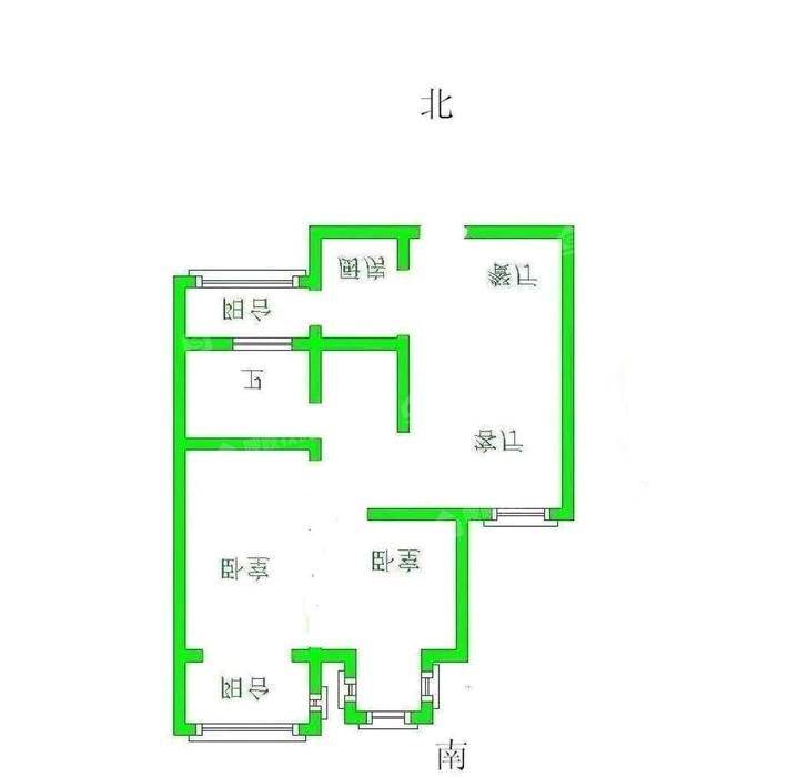 阳光国际2室2厅1卫93㎡