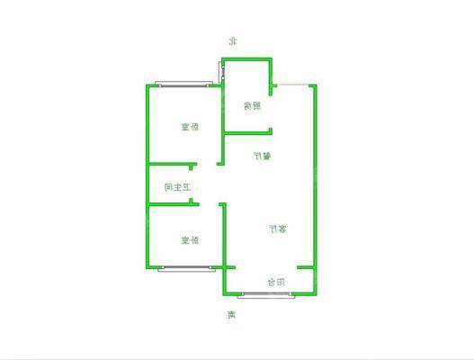新城悦隽风华2室2厅1卫93㎡