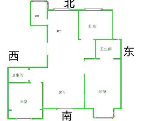 天成熙园二期3室2厅2卫125㎡