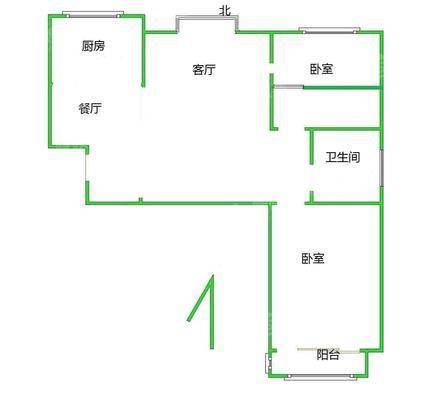 颐和文园西院3室2厅1卫104㎡