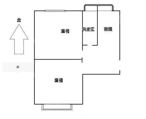 大化一区东院2室1厅1卫53㎡