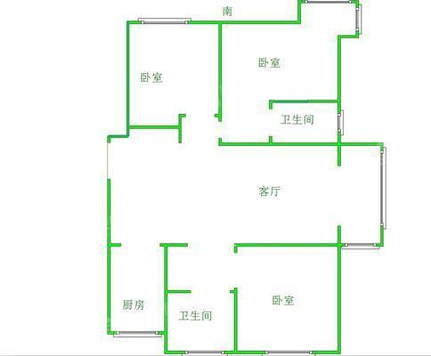 嘉禾一方一期3室2厅2卫139㎡