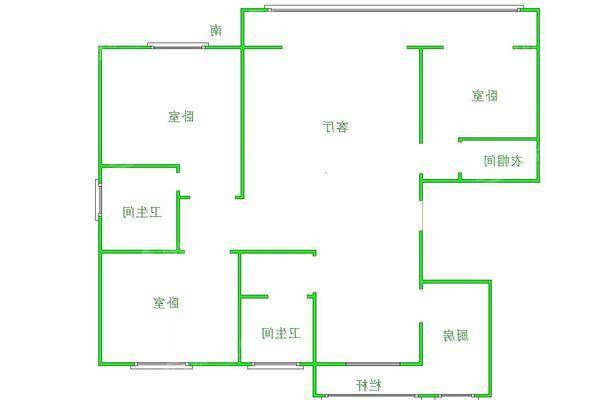 运河樾府3室2厅2卫144㎡