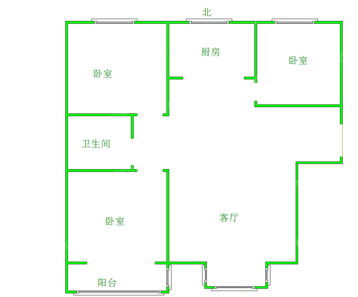 御宇国际二期（雅瑞苑）3室2厅2卫118㎡