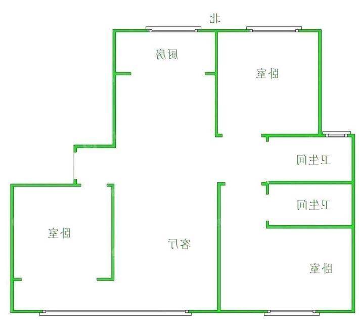 荣盛尚府3室2厅2卫122㎡