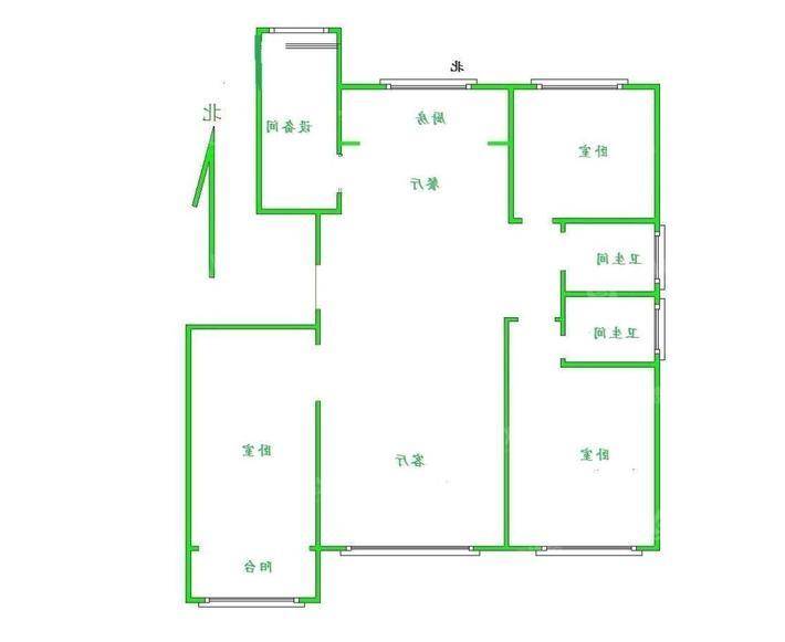 吉祥天著3室2厅2卫138㎡