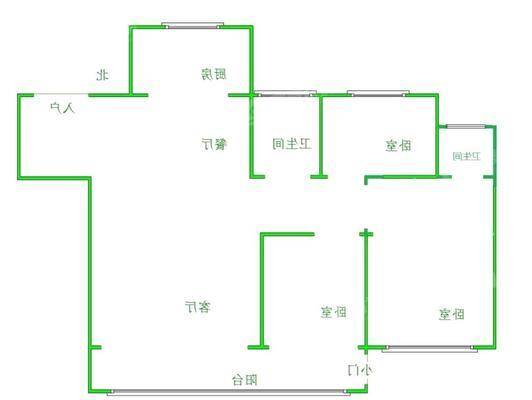 吾悦华府3室2厅2卫123㎡