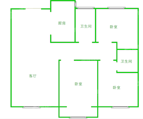 一世界书香华府3室2厅2卫135㎡