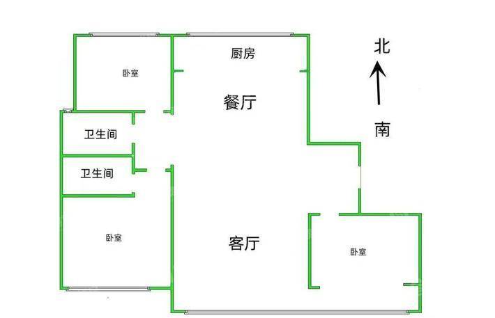 颐和荣盛华府（北区）3室2厅2卫119㎡