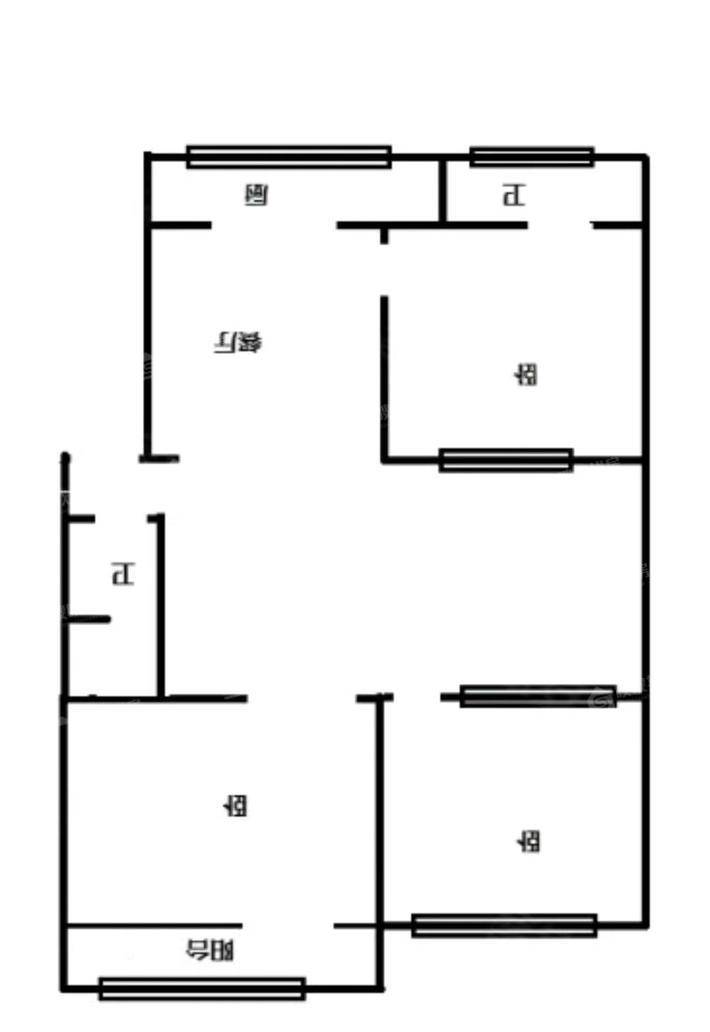 新华公安小区（六中）3室2厅2卫113㎡