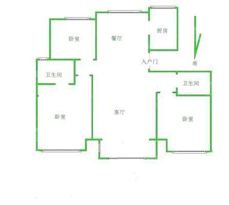 颐和庄园（三期A区）3室2厅2卫136㎡