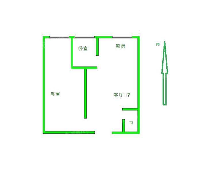 百合世嘉1室1厅1卫51㎡