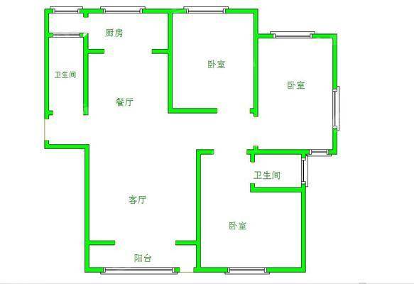 万泰丽景东区3室2厅2卫132㎡