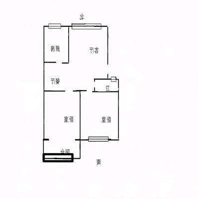 万泰家园2室2厅1卫94㎡