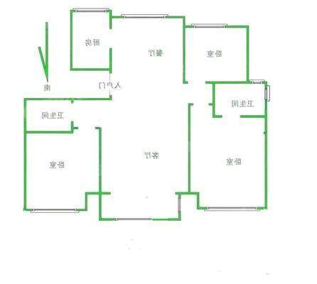 颐和庄园（三期A区）3室2厅2卫136㎡