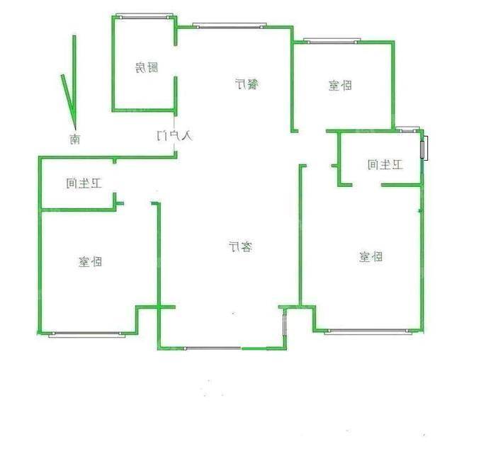 颐和庄园（三期A区）3室2厅2卫136㎡