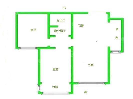 凤凰城（B区）2室2厅1卫90㎡