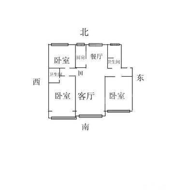康馨园3室2厅1卫163㎡