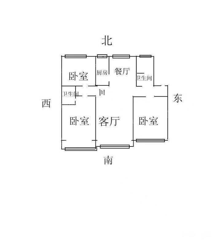康馨园3室2厅1卫163㎡