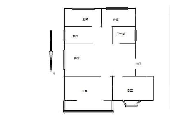仁和居3室2厅1卫102㎡