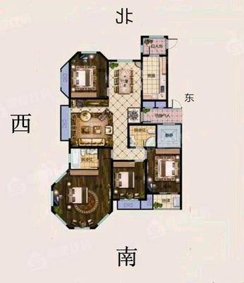 万泰丽景东区4室2厅2卫184㎡