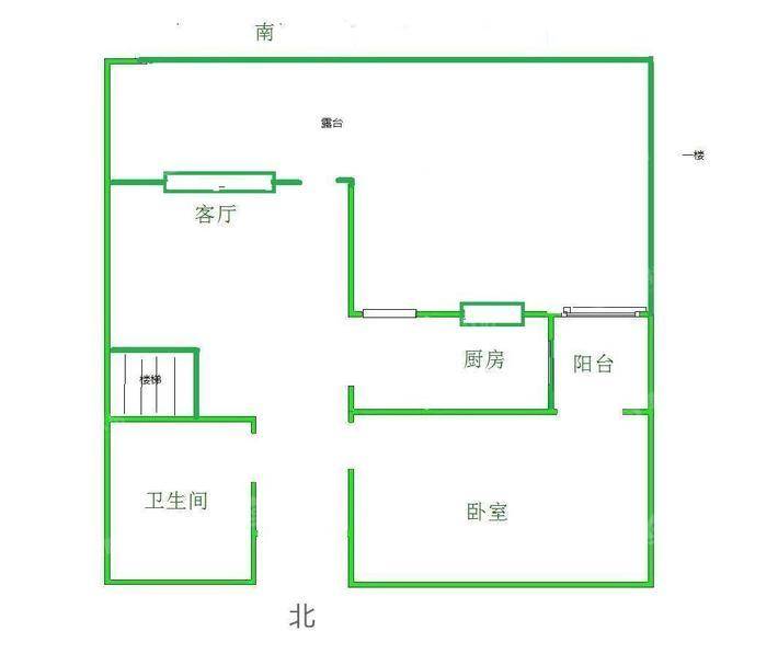 宏宇城（B区）3室1厅1卫89㎡
