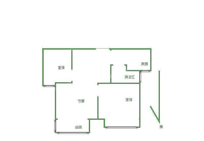 荣盛香堤荣府2室1厅1卫75㎡