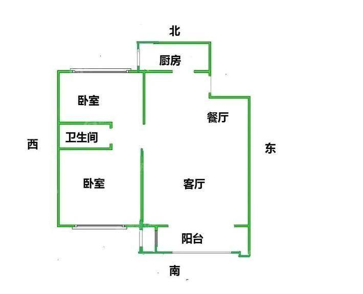 一世界商品G1-112室2厅1卫92㎡