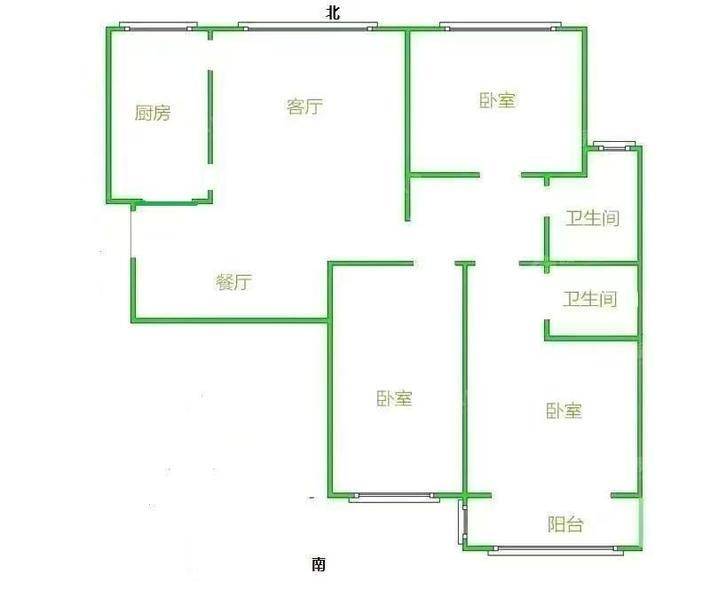 凤凰城（C区）3室2厅2卫135㎡