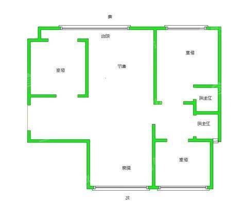 颐和君悦府3室2厅2卫117㎡