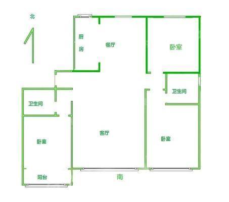 天成熙园三期3室2厅2卫116㎡