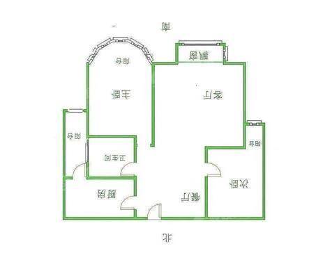 贻成御景国际2室1厅1卫99㎡