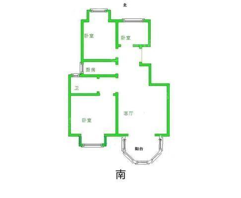 泰和世家（南区）3室2厅1卫95㎡