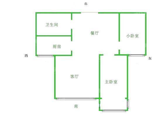 沧铁嘉苑2室2厅1卫89㎡