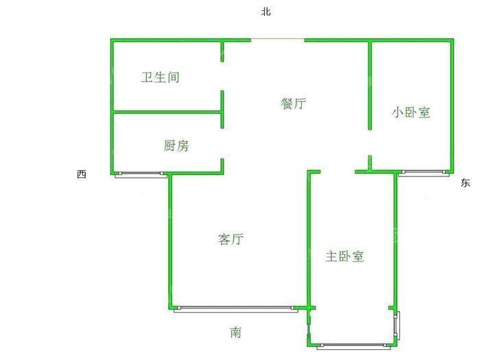 沧铁嘉苑2室2厅1卫89㎡