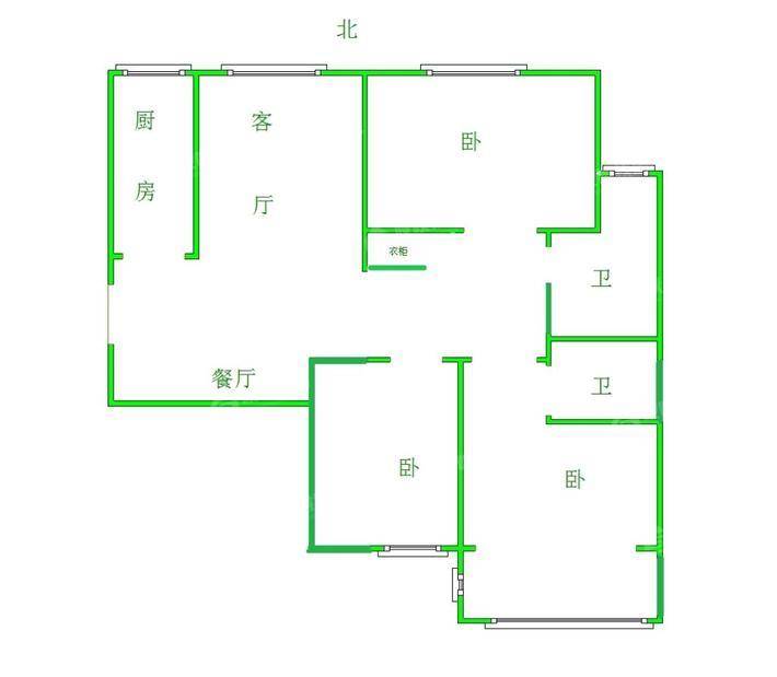 凤凰城（C区）3室2厅2卫135㎡