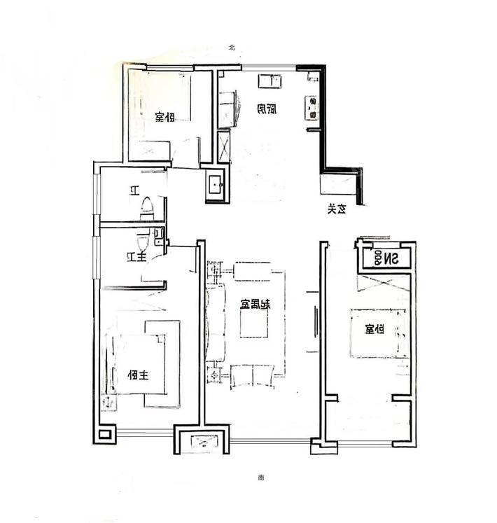 大运河新村（安运佳苑）3室2厅2卫135㎡