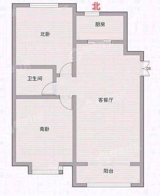 世纪家园2室2厅1卫98㎡