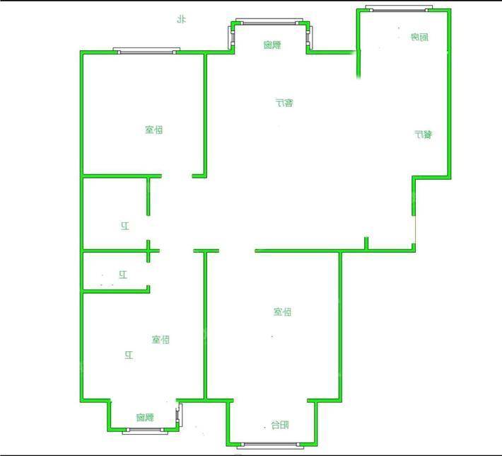 颐和文园东院3室2厅2卫136㎡