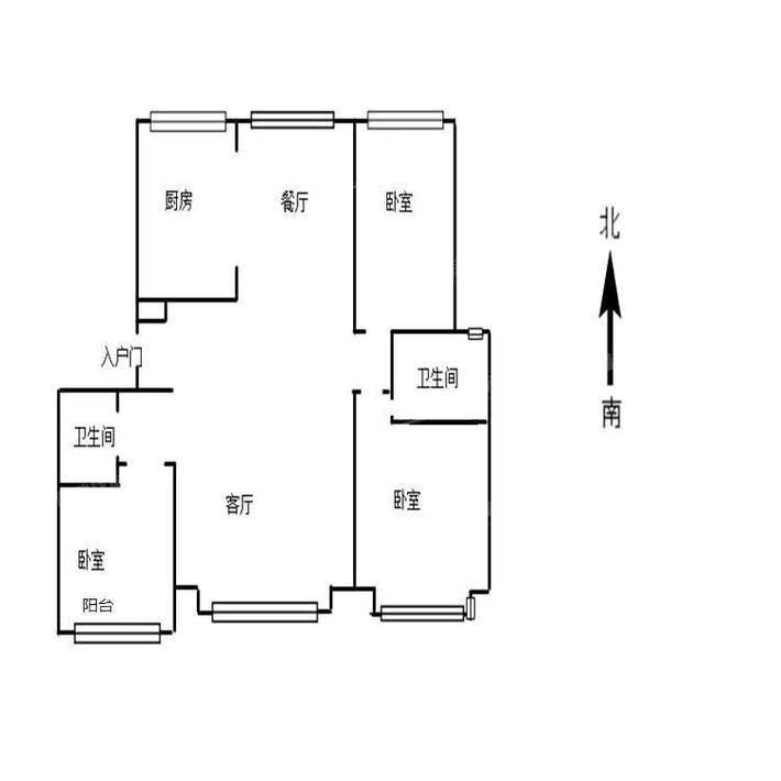 天成名著四期3室2厅2卫136㎡